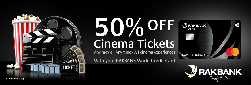 Movie Tickets Offer Rakbank 50 Ticket Discount Vox Cinemas Uae