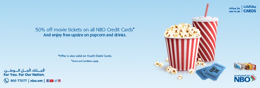 National Bank of Oman  VOX Cinemas Oman