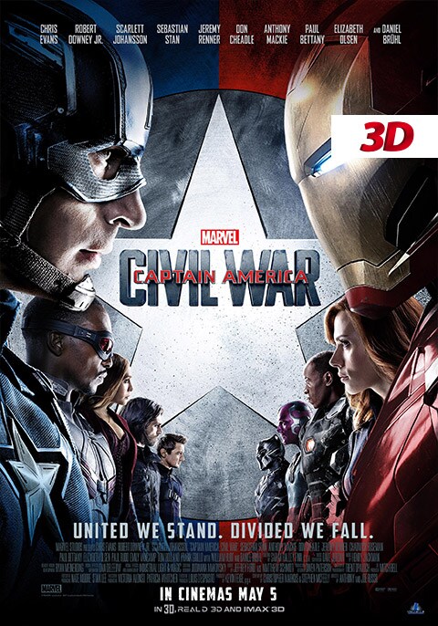 Captain America : Civil War 3D