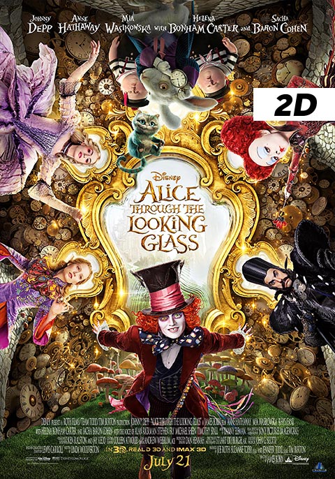 Alice Through the Looking Glass 2D