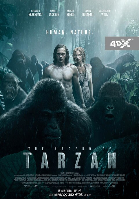 The Legend of Tarzan 3D 4D