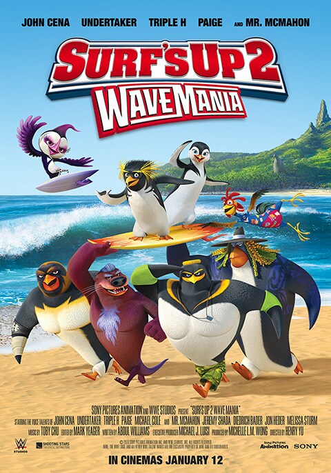 Surf S Up 2 Wavemania Now Showing Book Tickets Vox Cinemas Oman