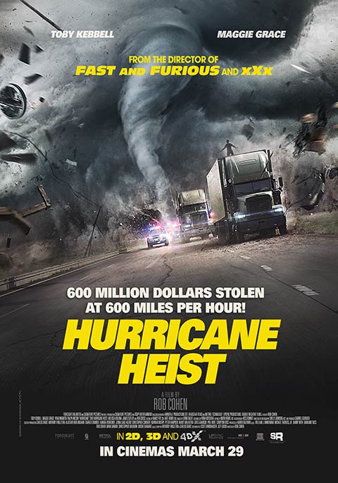 Hurricane Heist  Now Showing  Book Tickets  VOX Cinemas 