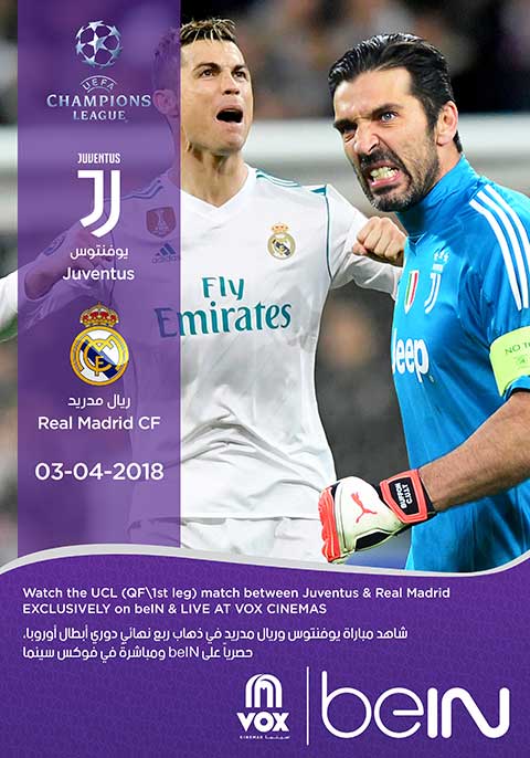 Juventus vs Real Madrid -2018
