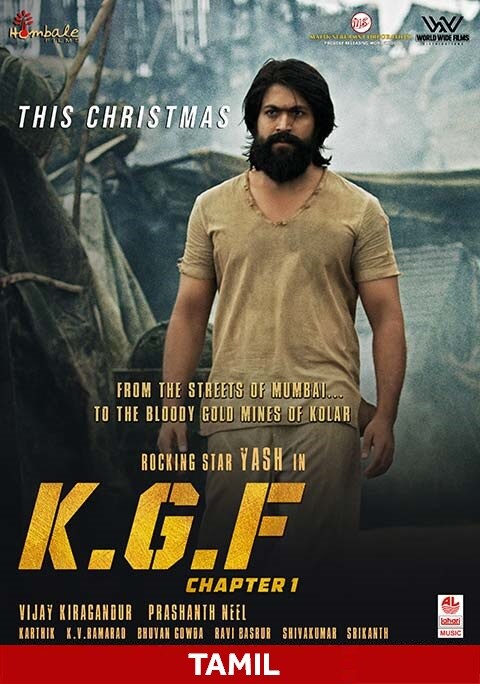 kgf tamil movie postr
