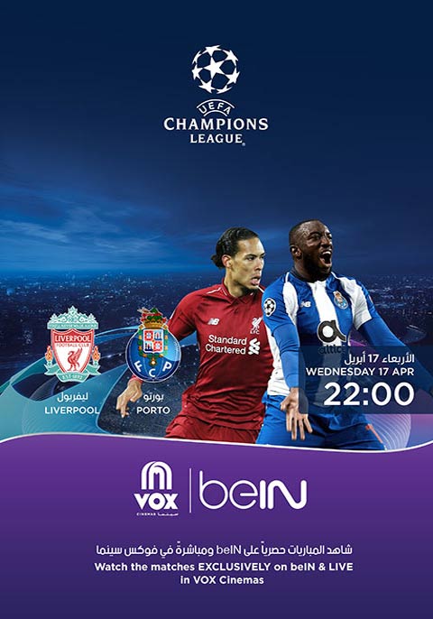 UEFA -CL Porto VS Liverpool