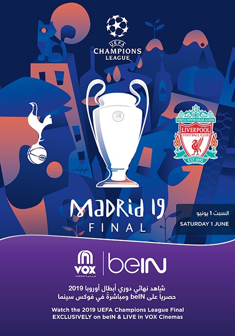 UEFA CL Final-Liverpool VS Tottenham | Now Showing | Book Tickets | VOX