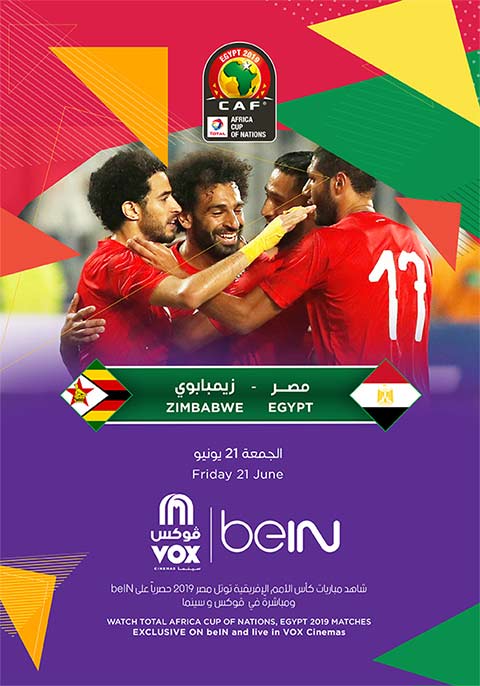 Afcon: Egypt VS Zimbabwe-2019