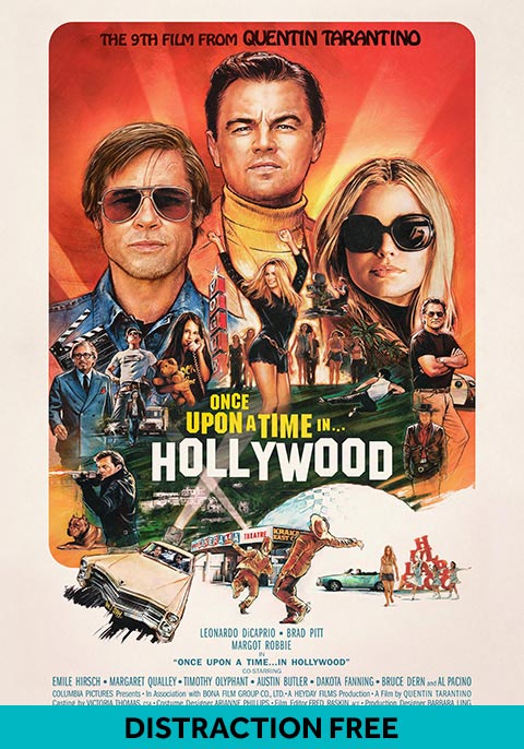 Once Upon A Time in Hollywood (Distraction Free)