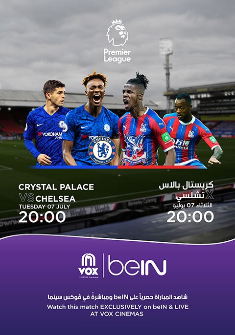 Chelsea vs crystal palace best sale live streaming bein sport