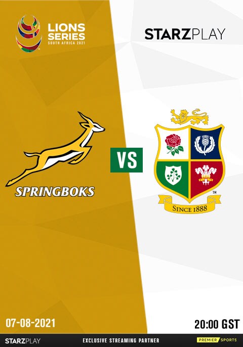Rugby: Springboks vs British & Irish Lions -Final