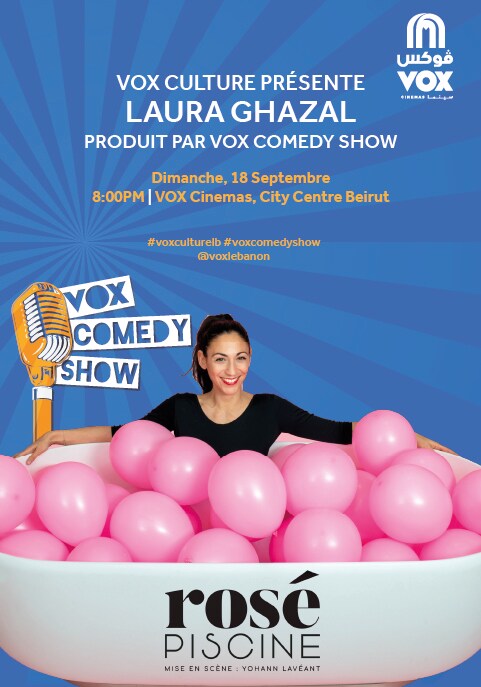 VOX Laura Ghazal Comedy Show - French