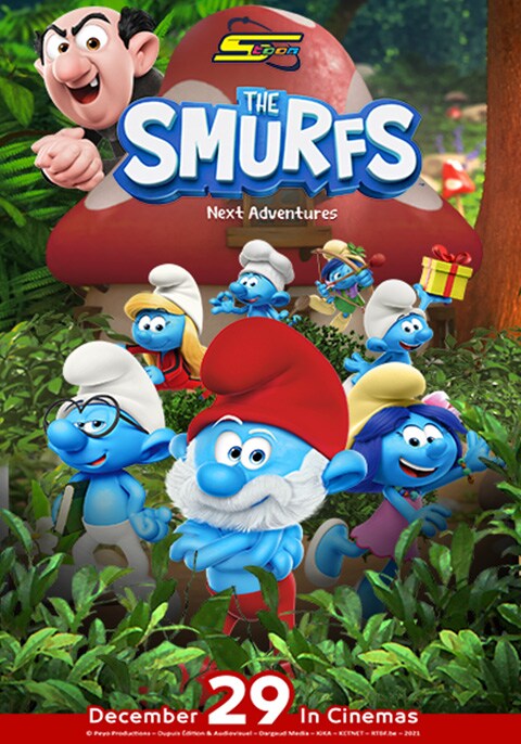 The Smurfs: Next Adventure | Now Showing | Book Tickets | VOX Cinemas UAE