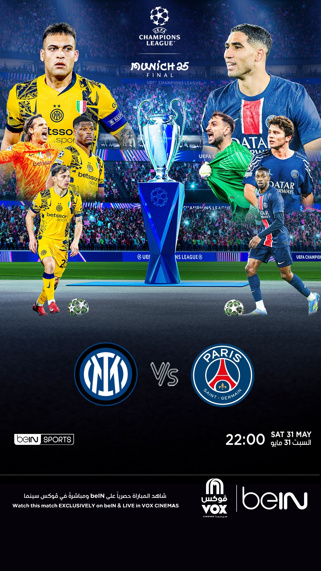 UEFA 2025 Final: PSG Vs. Inter Milan