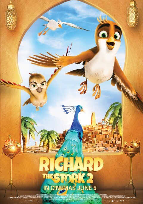 Movie poster for Richard The Stork 2