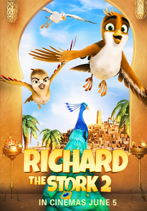 Movie poster for Richard The Stork 2