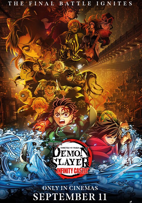 Movie poster for Demon Slayer: Infinity Castle - Fan Scr