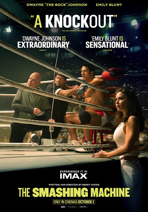 Movie poster for The Smashing Machine