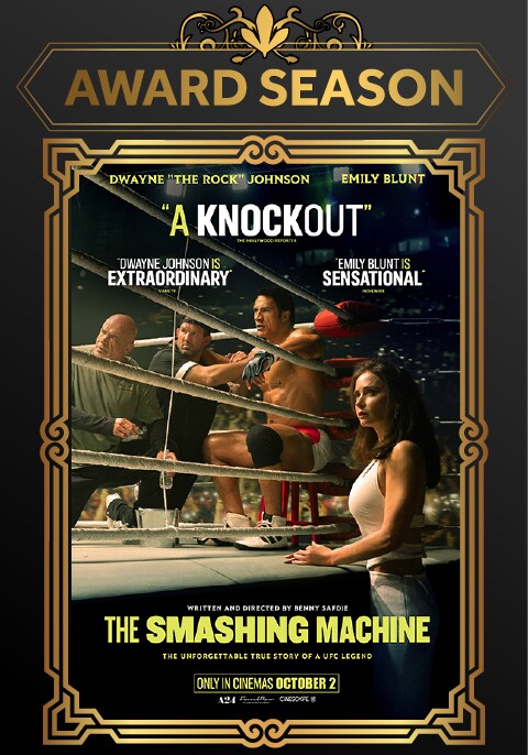 Movie poster for The Smashing Machine
