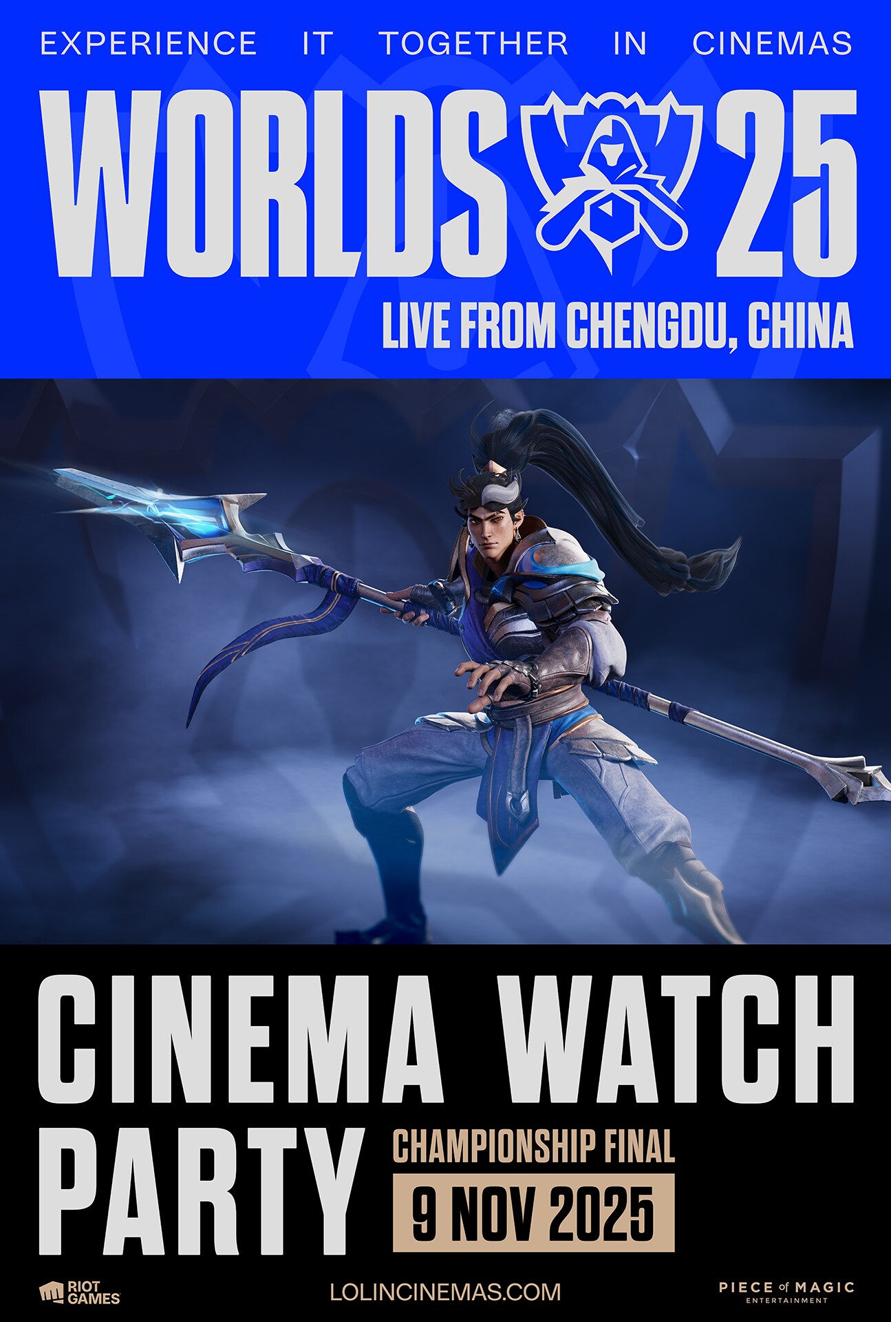 League of Legends Worlds25 | Finals in Cinema