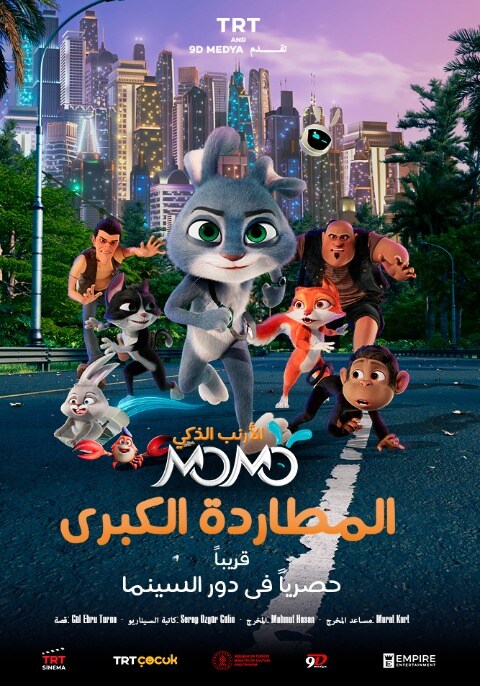 Movie poster for Smart Rabbit Momo: The Big Chase
