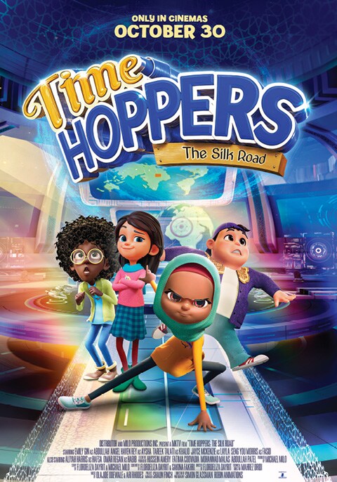 Movie poster for Time Hoppers: The Silk Road