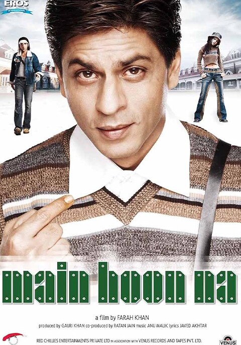 Movie poster for Main Hoon Na - SRK Film Fest