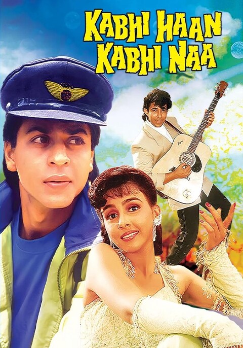 Movie poster for Kabhi Haan Kabhi Naa - SRK Film Fest