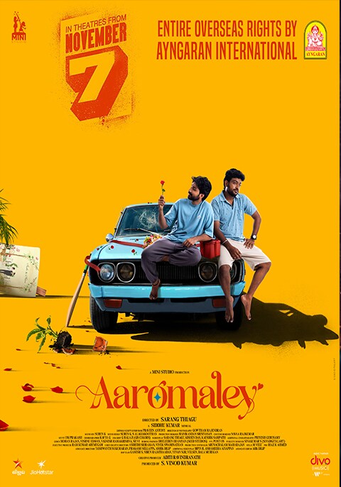 Movie poster for Aaromaley