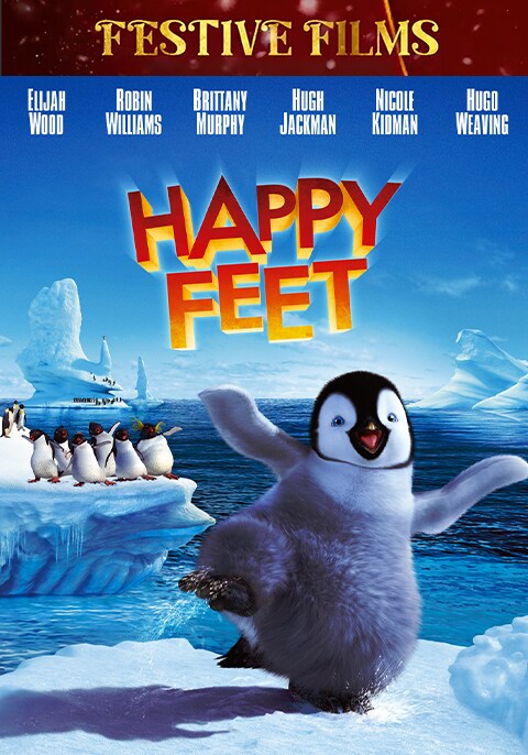 Movie poster for Happy Feet