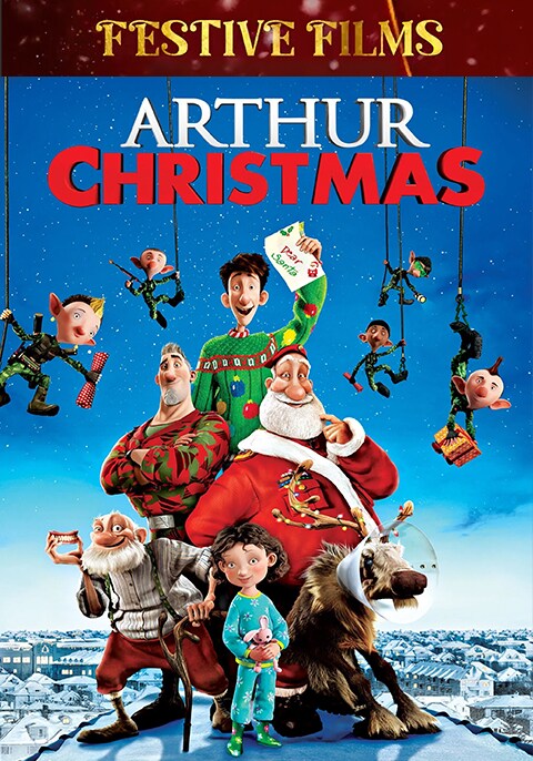 Movie poster for Arthur Christmas