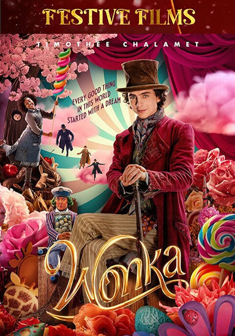 Movie poster for Wonka
