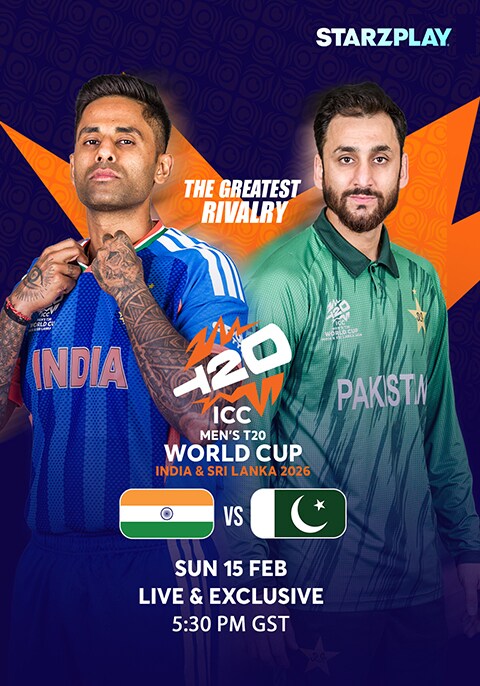 Movie poster for ICC MT20 World Cup 2026: India Vs. Pakistan