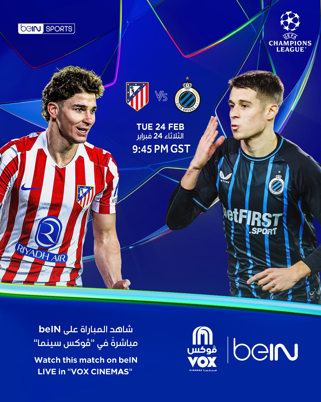 UEFA 2026: Atletico Madrid Vs. Club Brugge