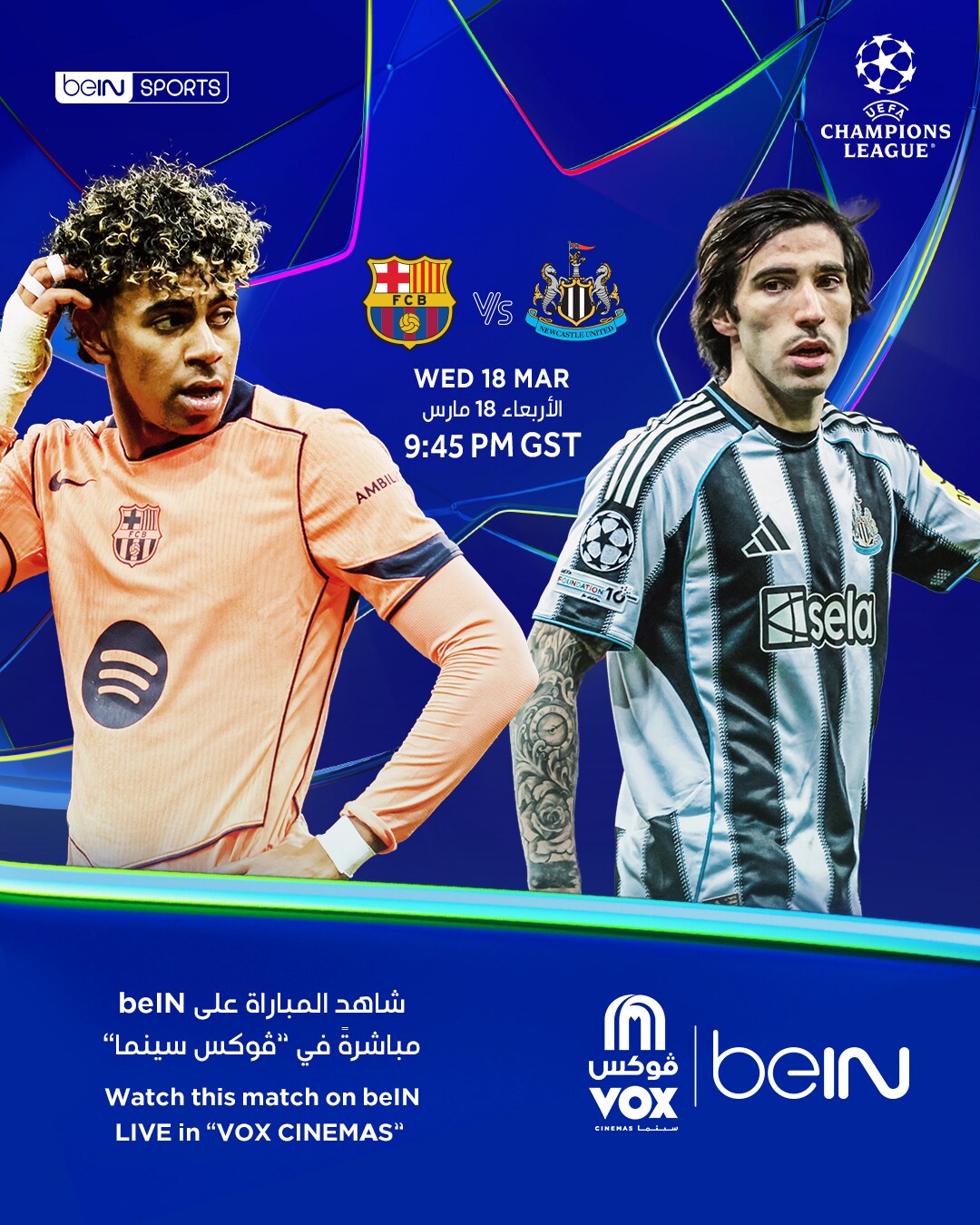 Movie poster for UEFA 2026: Barcelona Vs. Newcastle - Leg2