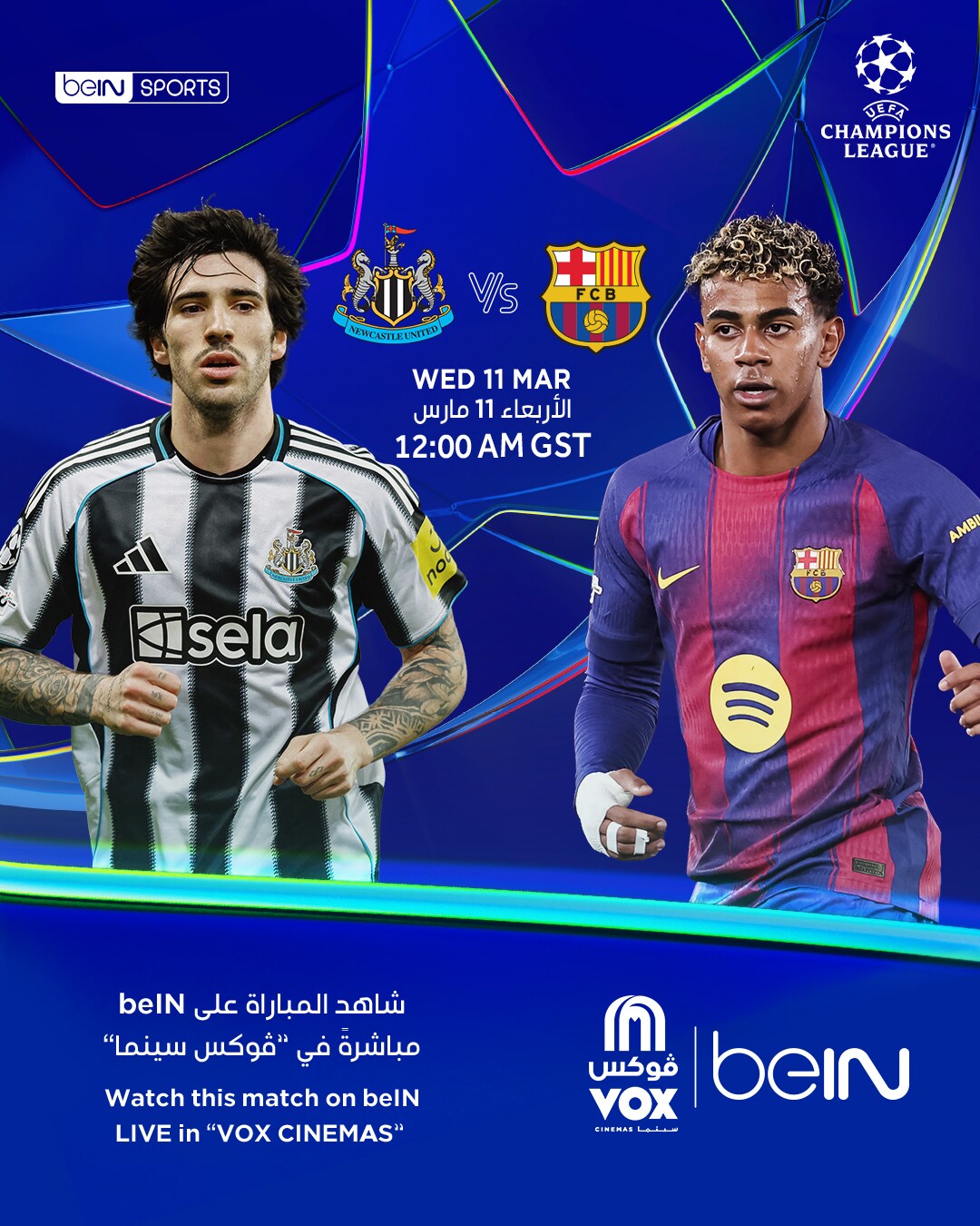 Movie poster for UEFA 2026: Barcelona Vs. Newcastle