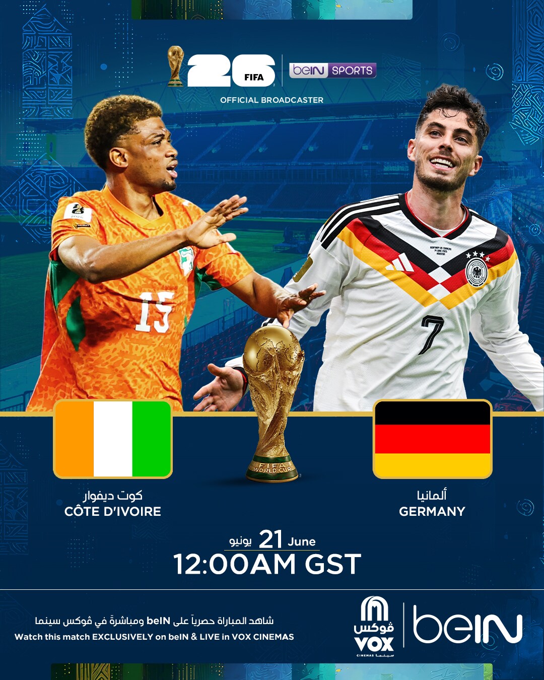 FIFA 2026: Germany vs Ivory Coast