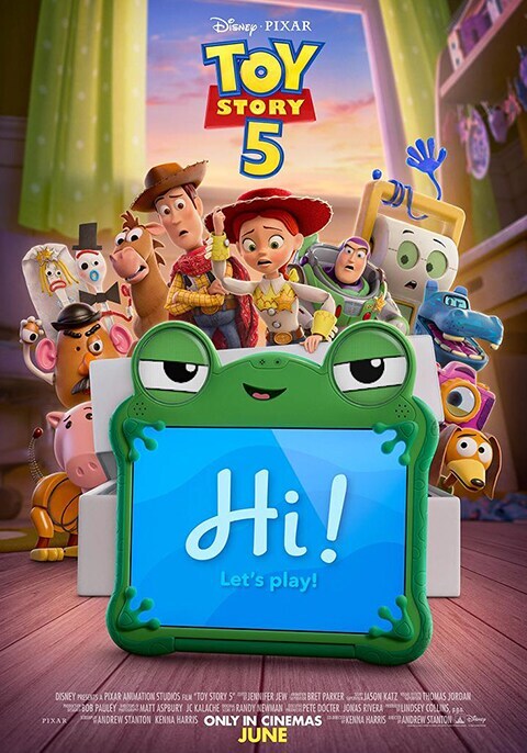 Movie poster for Toy Story 5