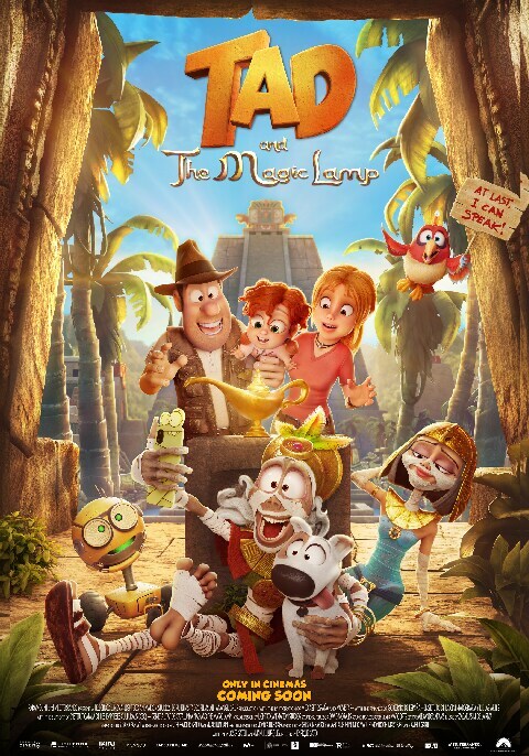 Movie poster for Tad and the Magic Lamp