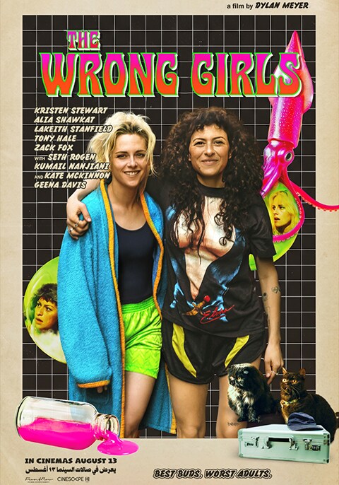 Movie poster for The Wrong Girls