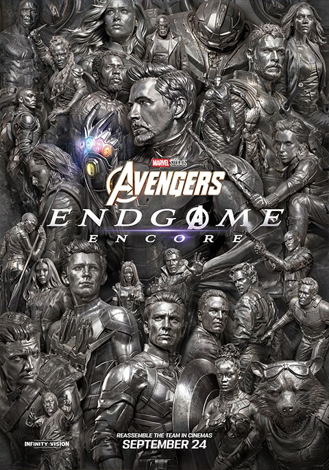 Movie poster for Avengers Endgame: Encore