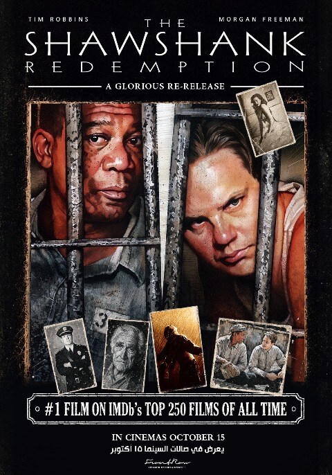 Movie poster for The Shawshank Redemption (Re-release)